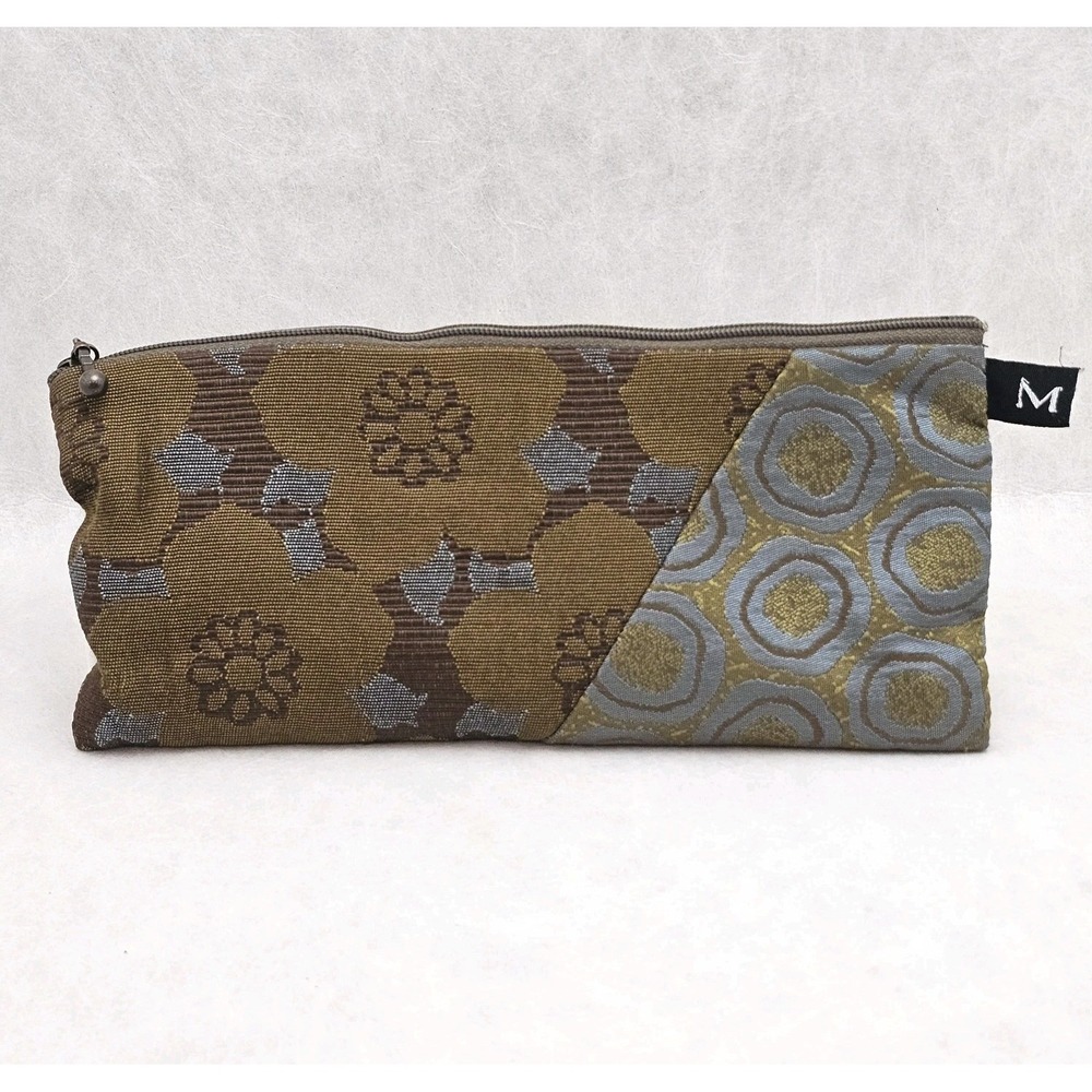 Cosmetic Bag Maruca Designs Boulder, CO Lined 9" x‎ 4"  Make-up Travel Pouch